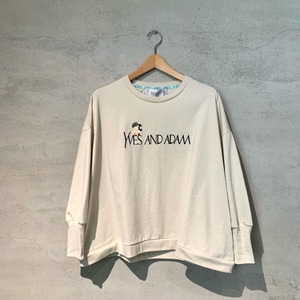 【bedsidedrama】YVES AND ADAM Wide Pullover/BSD25AW-20C