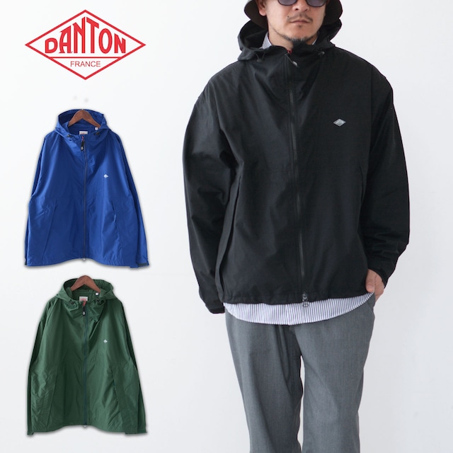 DANTON [ダントン] MEN'S STUNNER NYLON HOODED SHORT JACKET [DT-A0351SNY] スタナー ナイロン フーデッド ショート ジャケット・アウター・メンズ・男性用・MEN'S [2024SS]