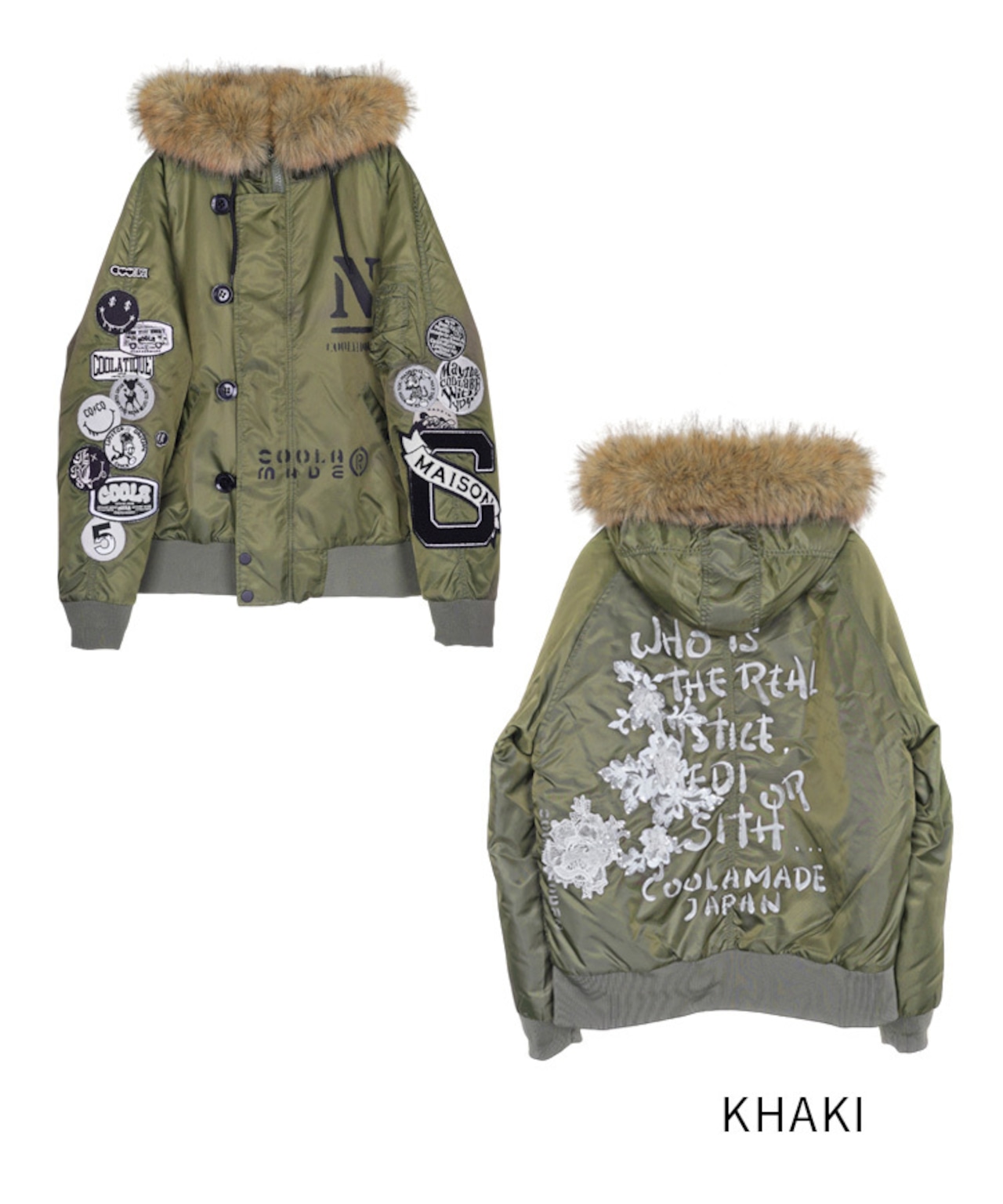 【ATELIER LINE】バックペイントオリジナルN-2B　CQ-48059H