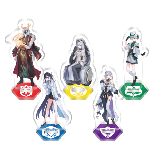 【二次予約分】エンクラティア　アクリル駒セット（5種・各1個）