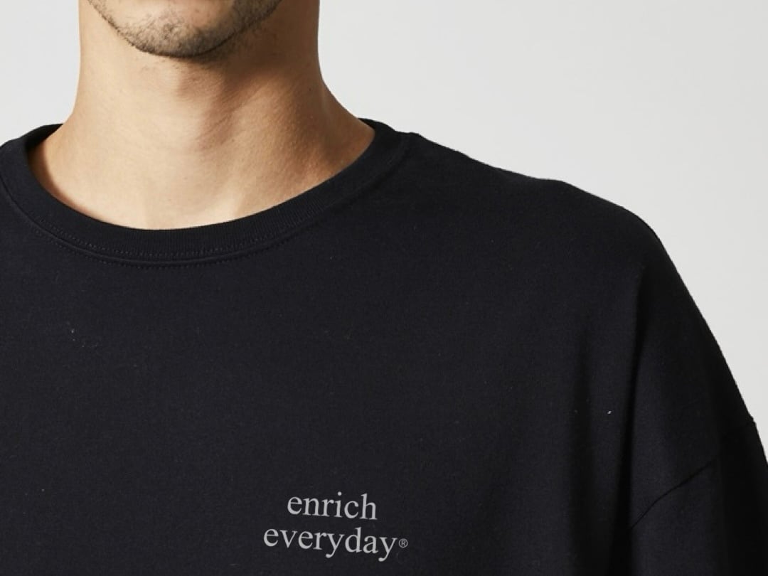 2025年 7月中発送予定）受注生産 everyday BIG T‐shirt 5.6oz／5.6オンス ビッグシルエット Tシャツ（2種展開）