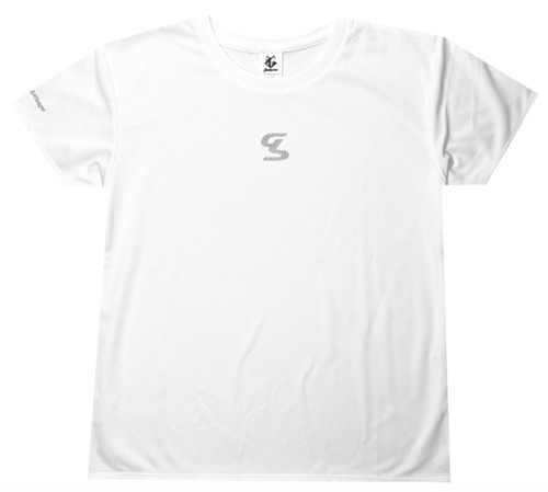 GS Logo Ladies Dry Shirt (White)