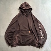 Carhartt　鬼フェード　カーハート　パーカー　フーディー　ブラック 古着