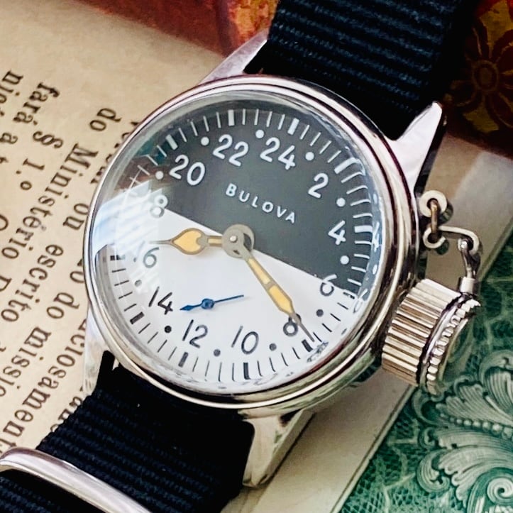 高級懐中時計 ブローバ】10BM/UDT5/WW2/ミリタリー/腕時計/NATO