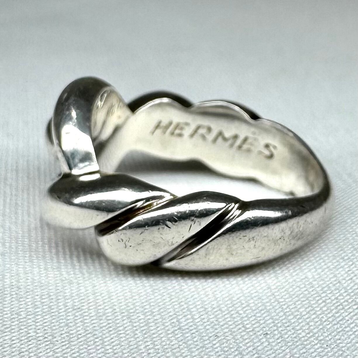 HERMES 約8.5号 トルサード リング シルバー925 エルメス | 2122