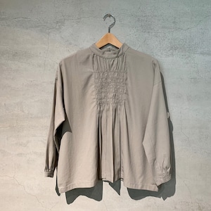 【evam eva】shirring pullover/E233T085