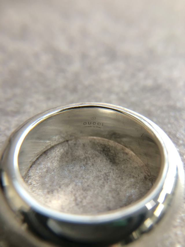 GUCCI グッチ 指輪 シルバー ロゴ 925 リング vintage ヴィンテージ オールド auctpg