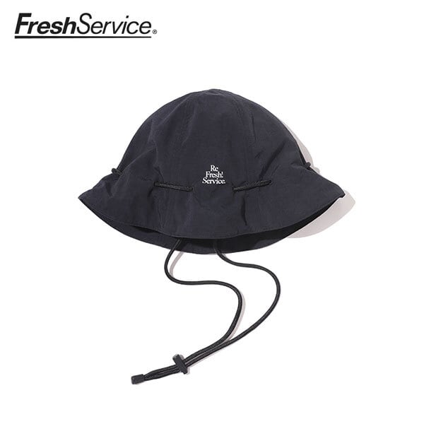FreshService フレッシュサービス DRAWSTRING POUCH HAT ポーチ ハット ブラック FSR261-90274