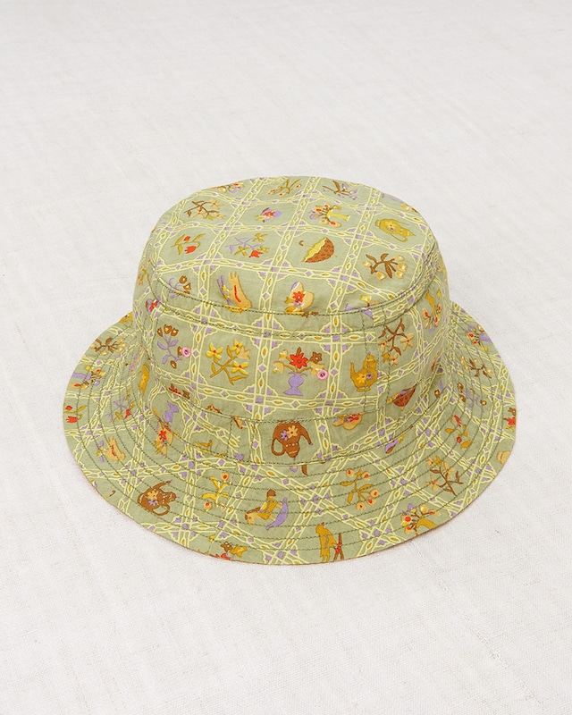 〈 Misha & Puff 24SS 〉 Bucket Hat - Vert Trellis