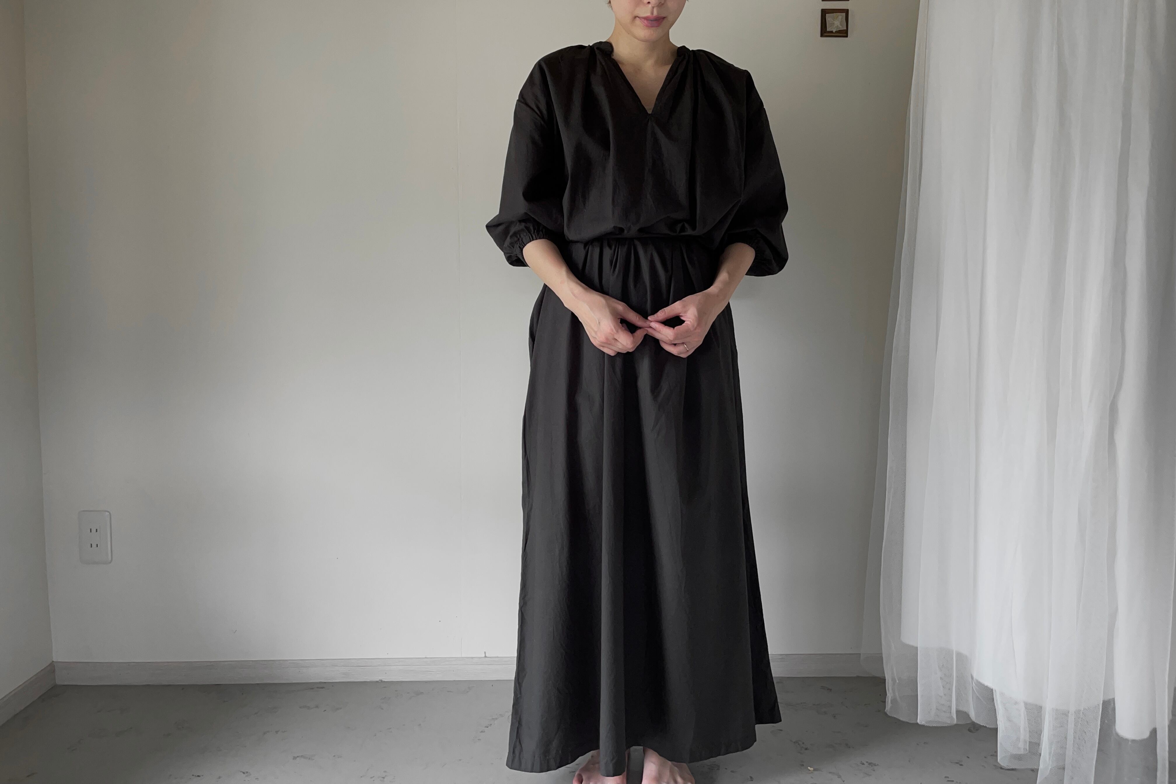 エプロンワンピース