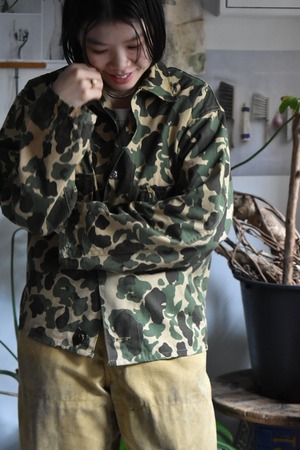 60‘s vintage "hunting shirts jkt" "Bullseye Bill“ “camouflage“