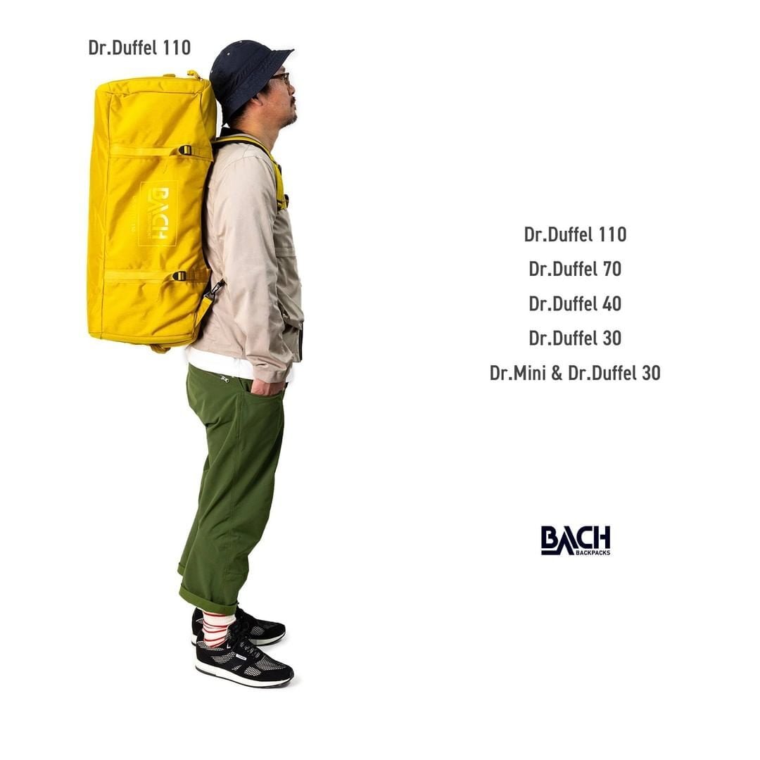 BACH (ﾊﾞｯﾊ) ‐ DR.DUFFEL 40 (ﾄﾞｸﾀｰﾀﾞｯﾌﾙ 40) | thecompus