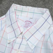 Brooks Brothers Madison multi color check BDshirt