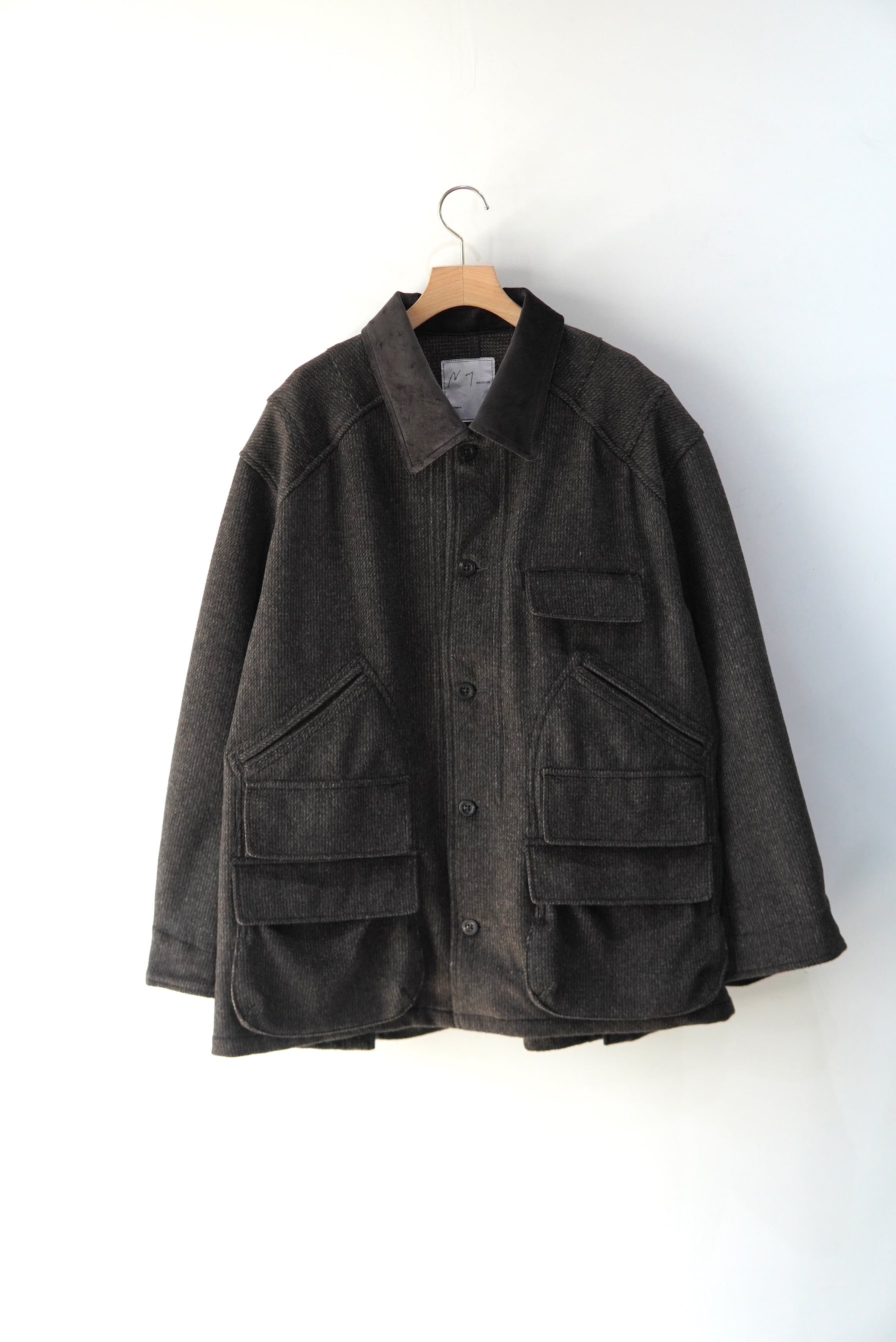 ANCELLM / WOOL BLANKET HUNTING JACKET / ANC-JK98-B