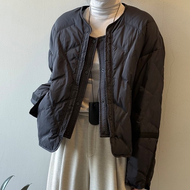 ゆったり キルティングジャケット　◆２col　YH9867