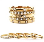 Kamilot Stack Rings 18K Yellow Gold with Diamonds SofferAri ソファーアリ 日本代理店 Taylor Swift テイラースウィフト 着用 Lily Collins リリーコリンズ 着用