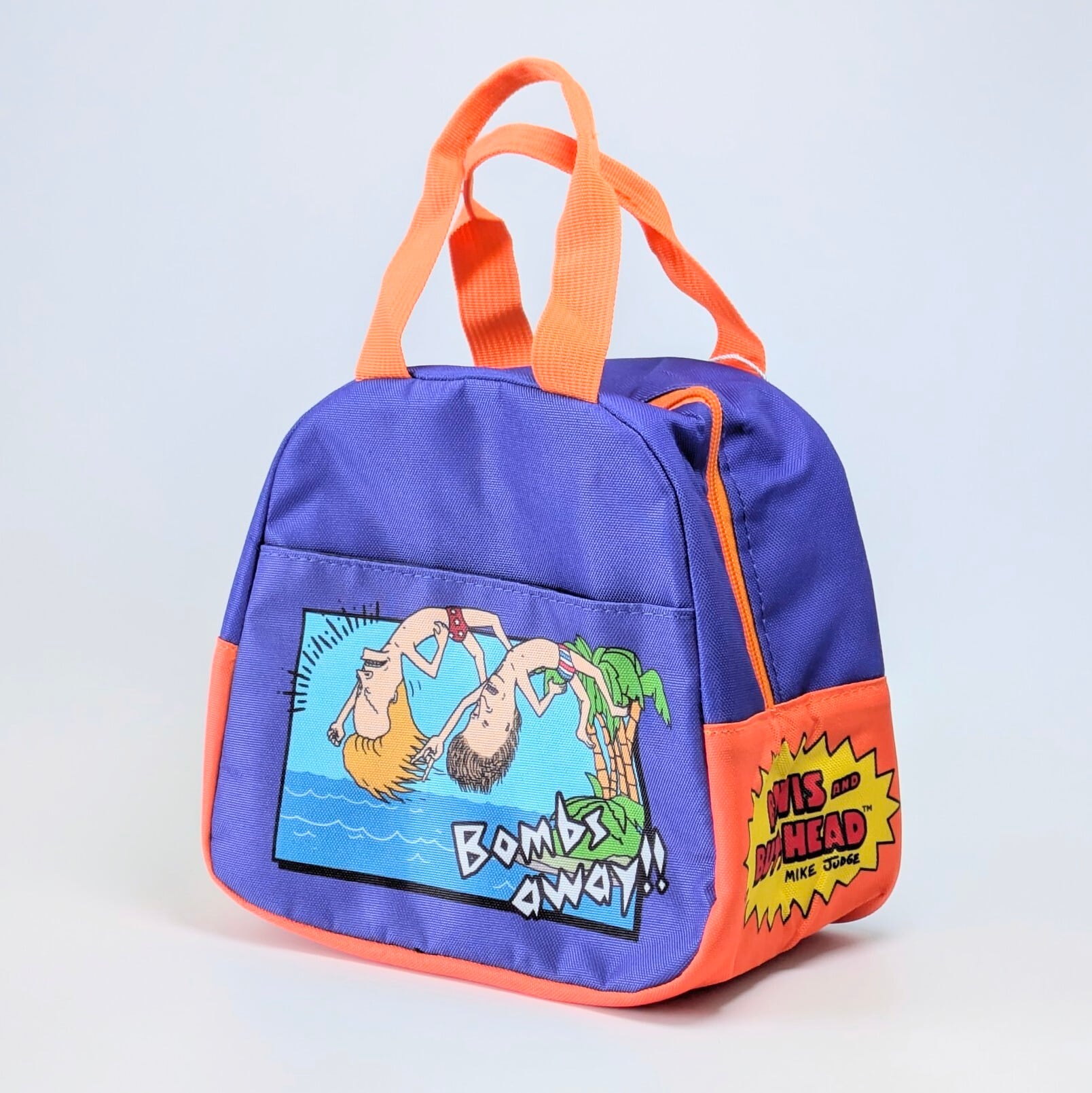 【 Lunch Bag / ランチバッグ 】Beavis and Butt-Head（ ビーバス・アンド・バットヘッド ） / お弁当箱入れ〚アメリカン雑貨 アメトイ〛
