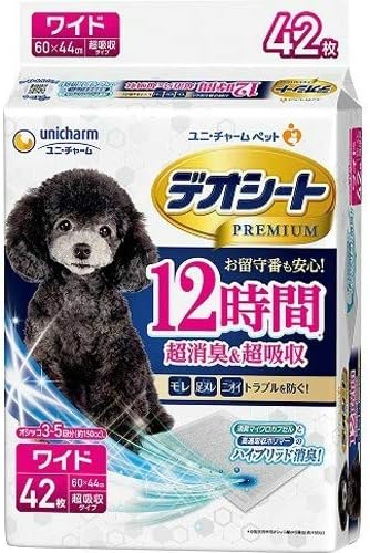 犬用品 ユニチャーム デオシート PREMIUM ワイド 42枚(未開封8袋)