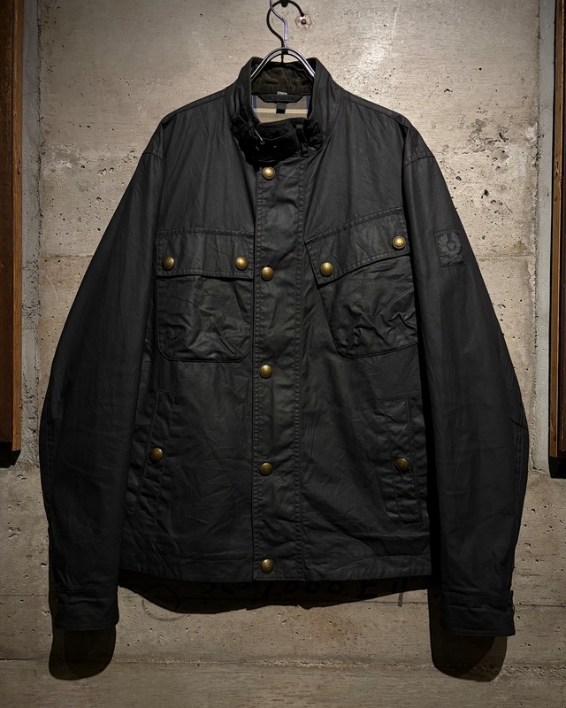 【Caka】“BELSTAFF” "Racemaster" Vintage Oild Jacket