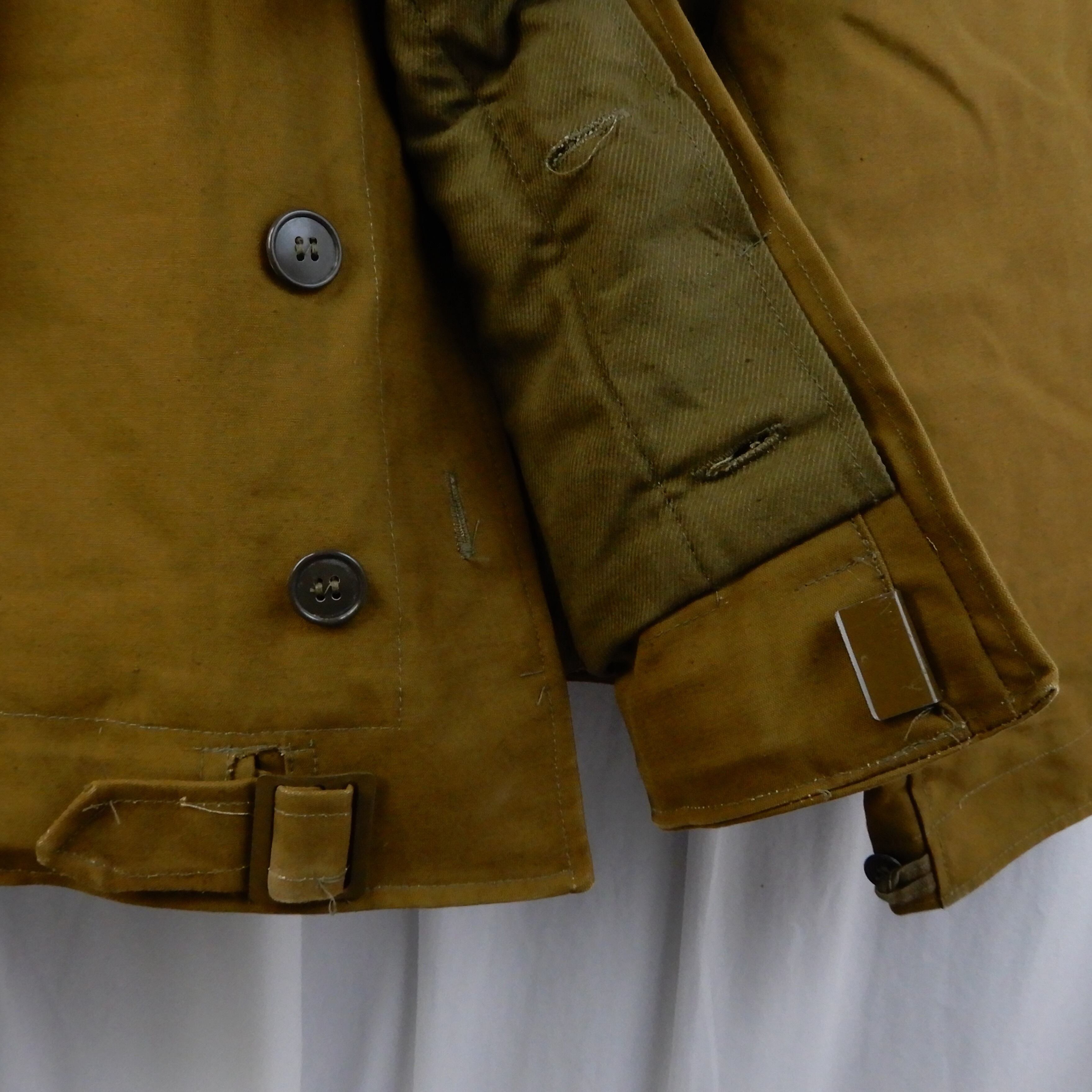 Soviet Army TANKMAN Jacket Olive 1992s Size50-4 Deadstock No10 