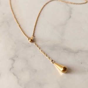 rain drop necklace 316L ／ レイン ドロップ ネックレス