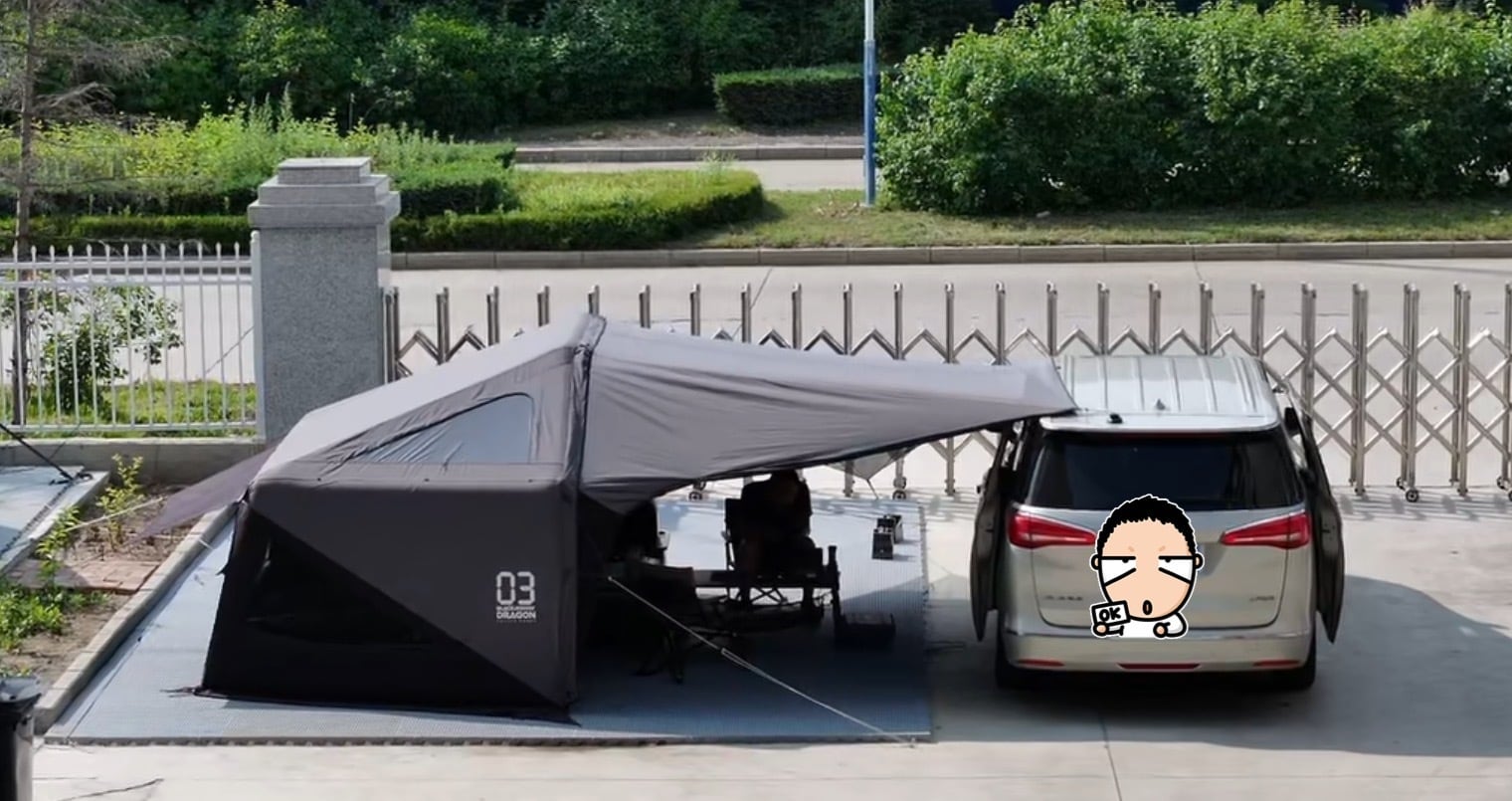 送料無料】Black Dragon エアテント 03 Star 星宿 Air tent | Black