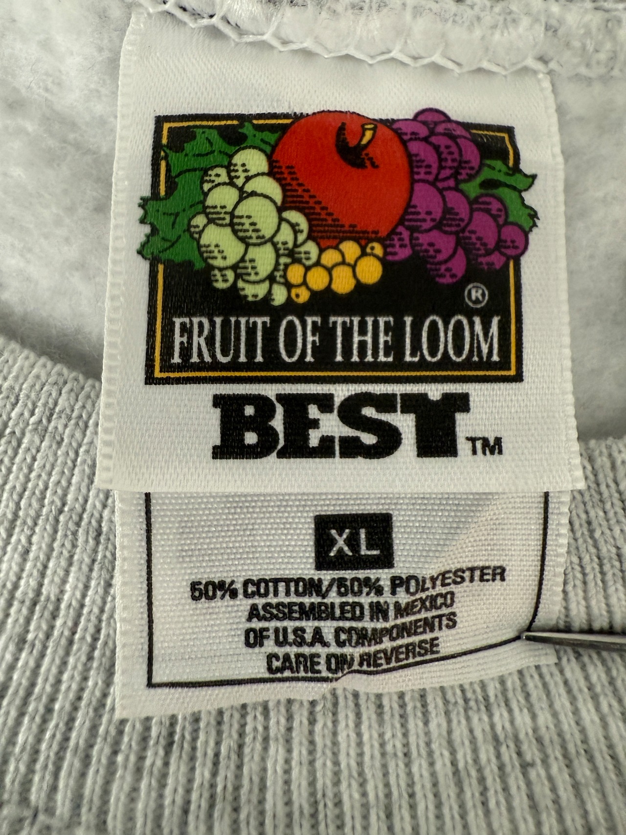 90s Michigan Wolverines / fruit of the loom ASSEMBLED IN MEXICO OF U.S.A. COMPONENTS・画像5