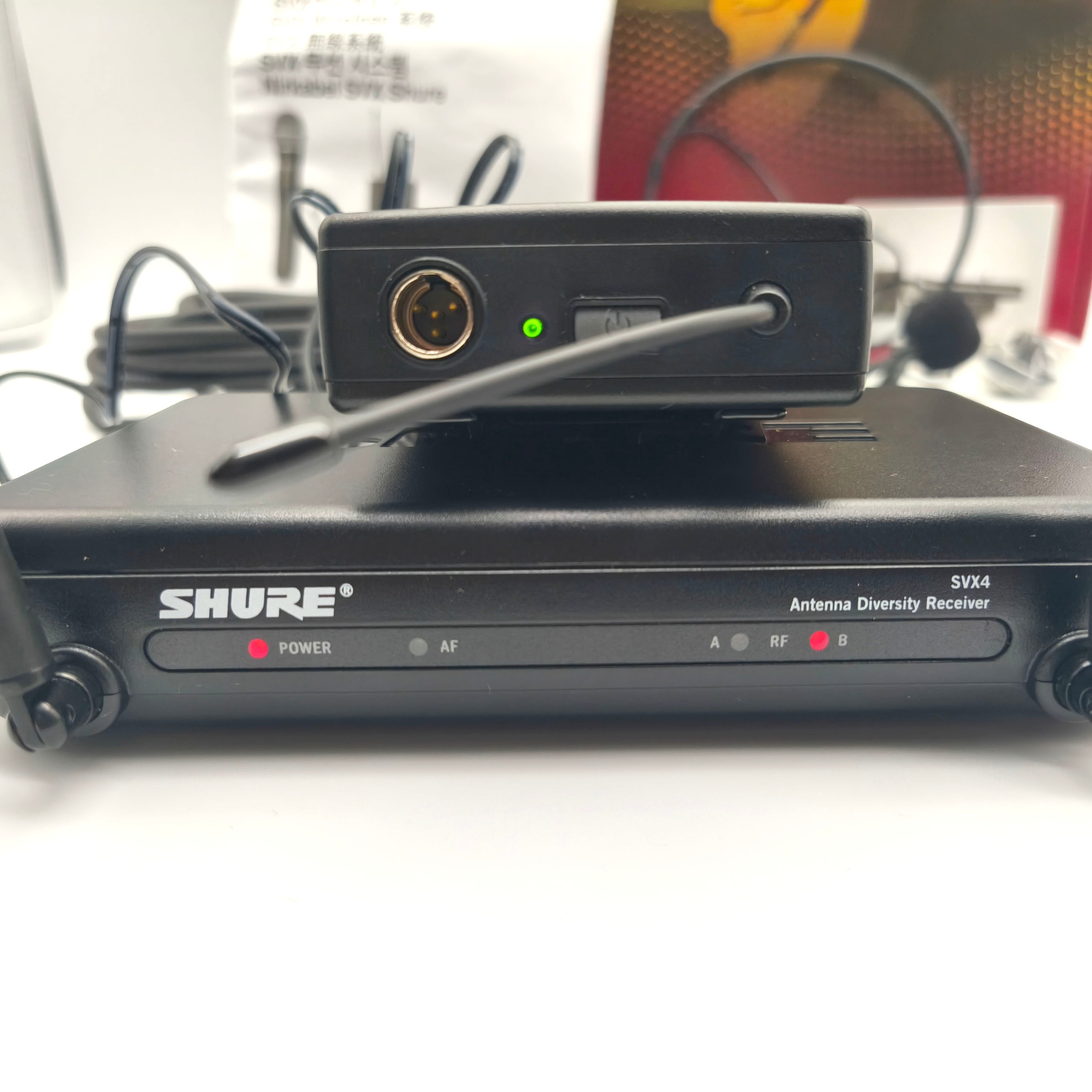 SHURE(シュア)・SVX・ワイヤレスマイクシステム・マイク欠品・No