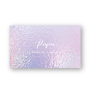 ホログラムデザイン ｜ アクセサリー台紙 ｜ cd_00415