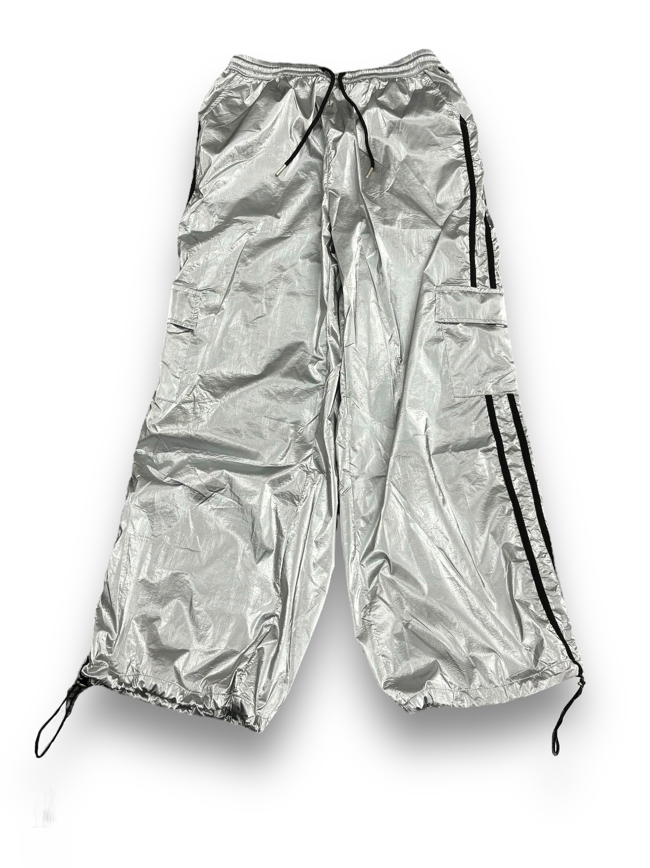 【PLANET STUDIO】metallic track pants