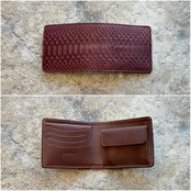 【限定商品】ビルフォールド サンタフェ マットパイソン