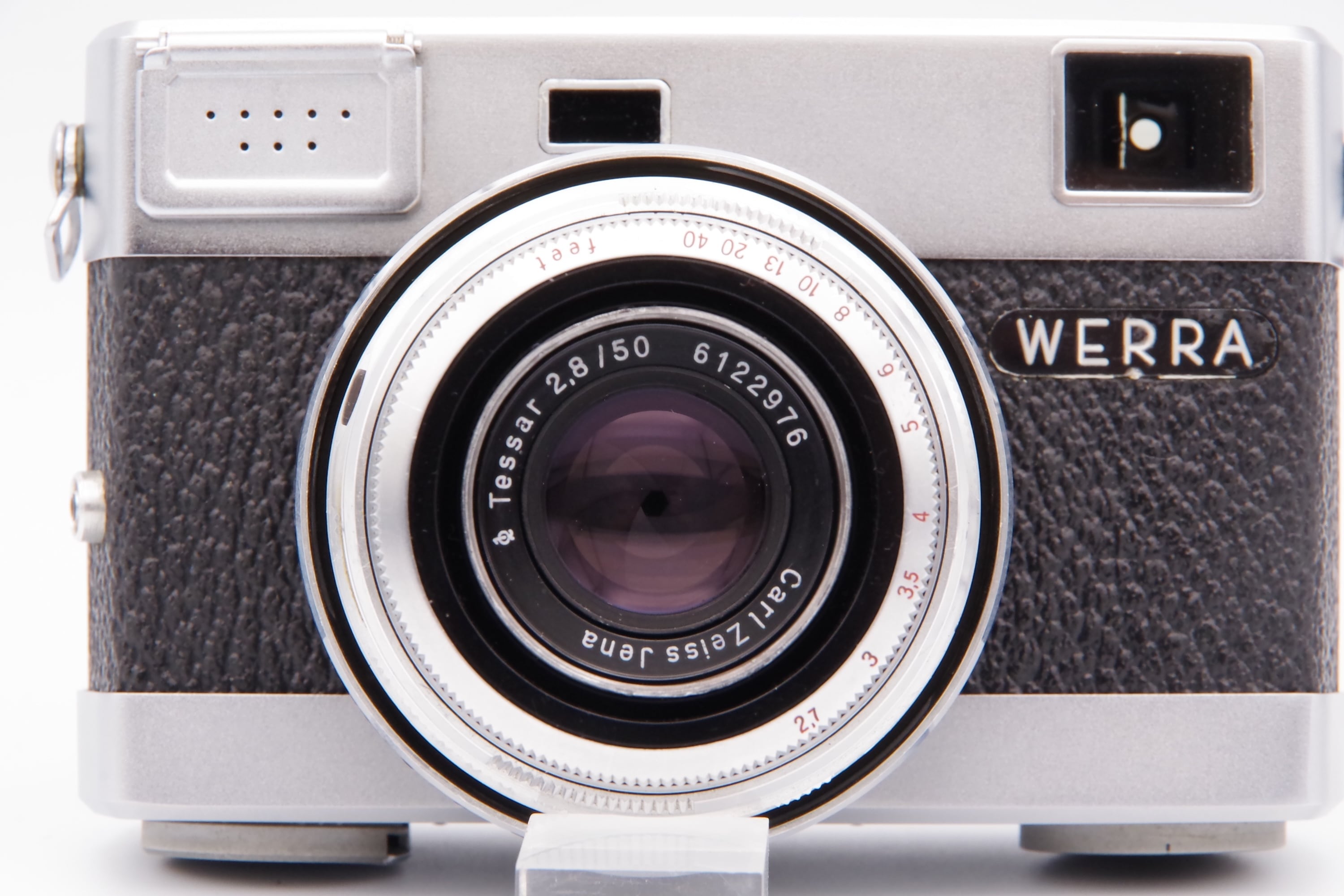 委] WERRA IV BLACK / Tessar 50mm F2.8 Carl Zeiss Jena カール