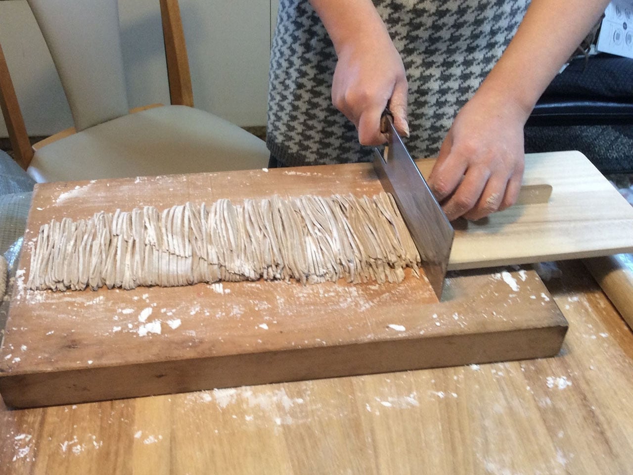 駒板 こま板 小間板 蕎麦打ち そば 蕎麦 蕎麦切り NO.16 木製 「コマ板 幅