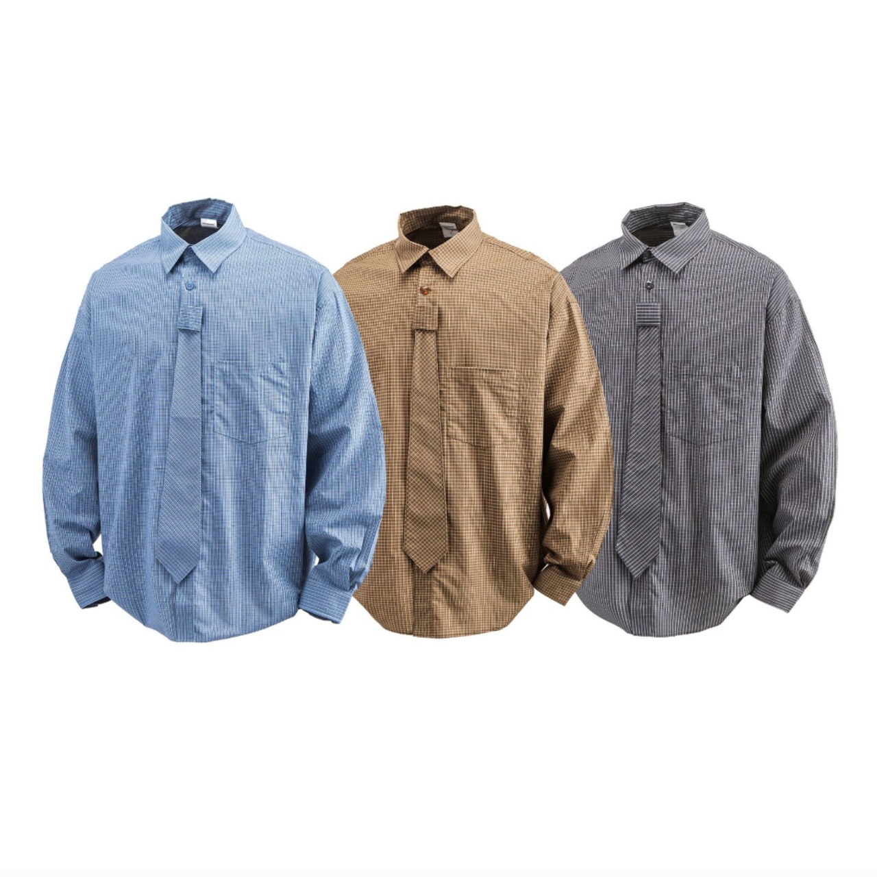 Drop Shoulder Shirt  TB2627・画像7