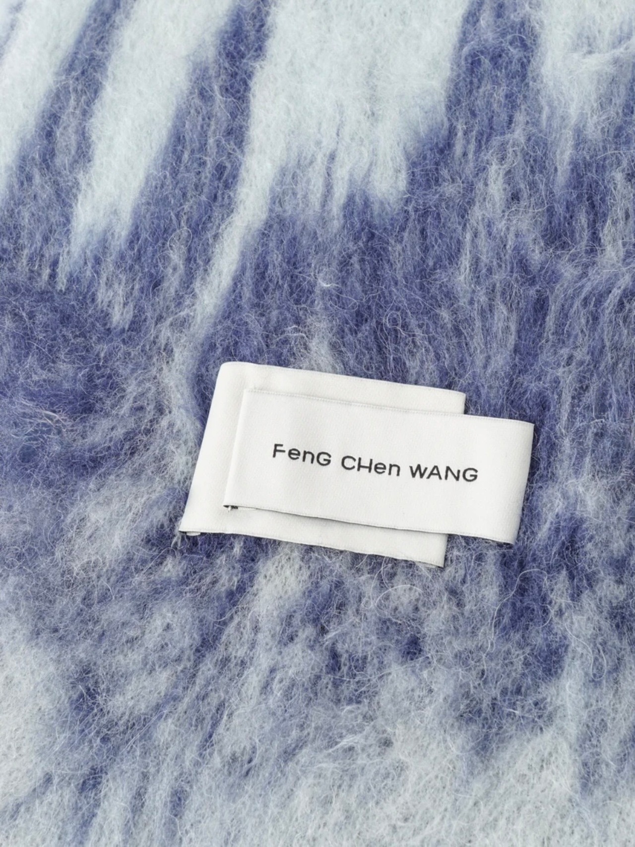 【26AW | WOMEN】Feng Chen Wang フェンチェンワン / マフラー / GRADIENT JACQUARD KNIT SCARF - 15