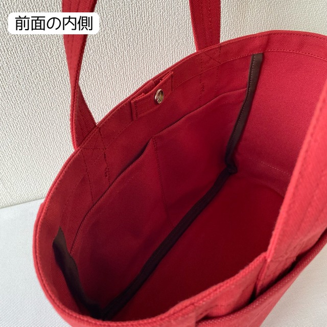 【全9色】「軽いボックストート」小サイズ／倉敷帆布 8号帆布【受注制作】