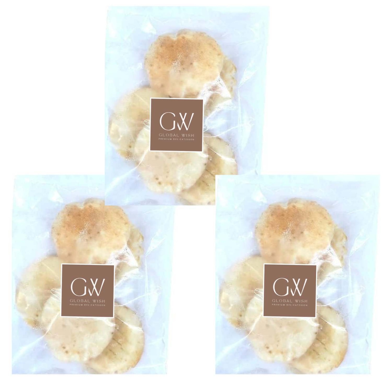 ピタザグレート 手作り ミニピタパン 5枚入×3袋 【冷凍】ビーガン 無添加 ピタブレッド ピタポケット PITA THE GREAT Mini Pita Bread ×3 pack