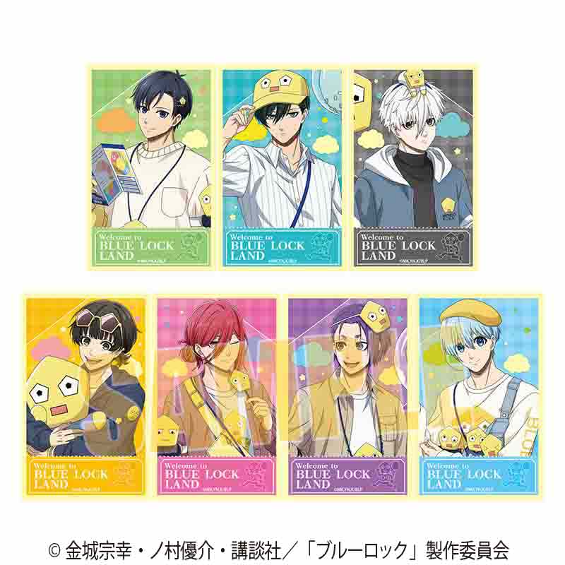 ブルーロック トレーディングステッカー Welcome to BLUE LOCK LAND