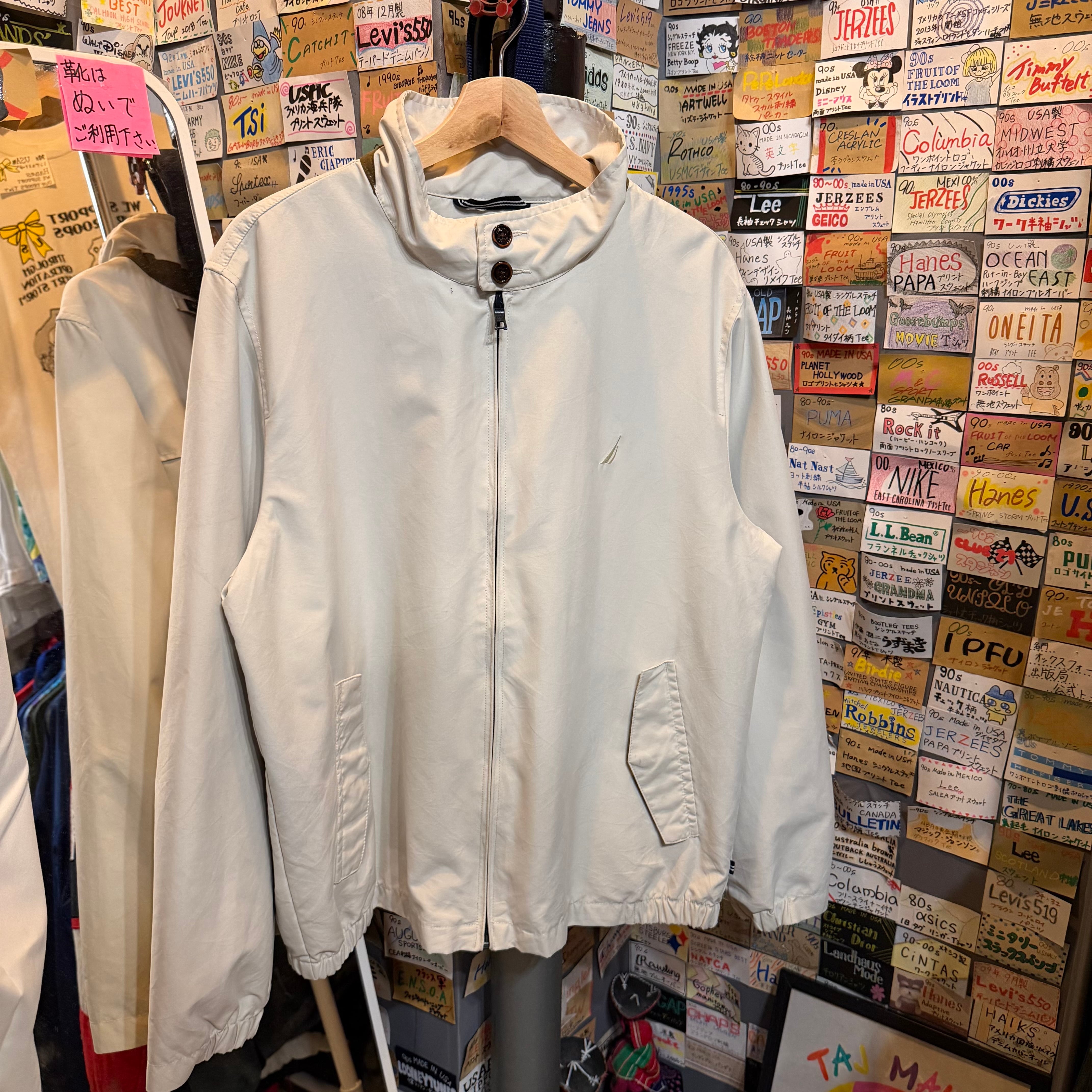 【手描きペイント】　古着　スウィングトップ 古着 50s Sir Jac 光沢 ポプリン コットン オールド ドリズラー