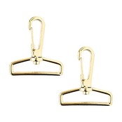 日本紐釦貿易(Nippon Chuko)NBK バッグ用ナスカン 40mm 2個入 ゴールド S27-610-G-2P