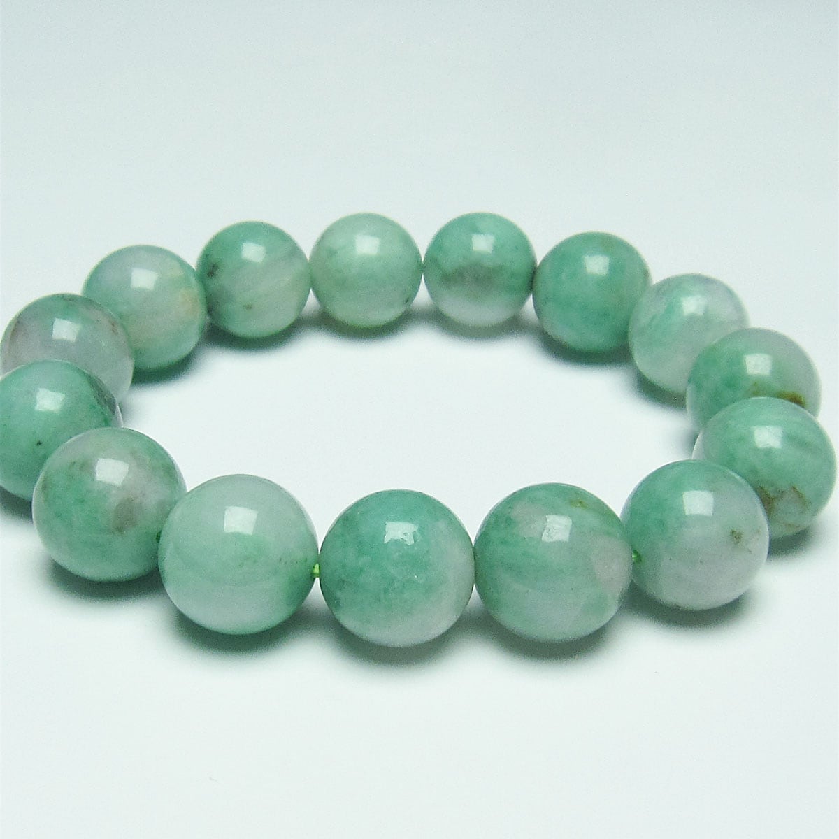 エメラルド ブレスレット 14mm 111-26011