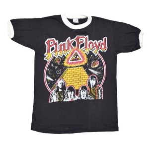 70'S PINK FLOYD ピンクフロイド パキスタン製 プロビデンスの目 デッドストック ヴィンテージTシャツ ① 【L】 @AAD1040