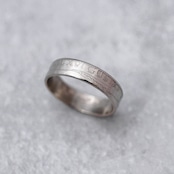 スウェーデン 1クローナ コインリング|SWEDEN 1KRONA COINRING