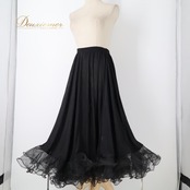 社交ダンス 衣装 prima boutique プリマブティック スカート 黒 パニエ ペチコート ブラック系 ワンカラー 差し色 ボリューム レディース ダンス衣装 ダンス用品 競技ダンス ソシアルダンス ボールルームダンス スタンダード モダン 上品 気品 エレガント かわいい 大人っぽい ペチスカート フレアスカート ボリュームスカート パニエ付き パウダーカラー シンプル ワンピース風 競技用 スタンダード用 モダン用 ダンス発表会 舞台衣装 フォーマル 演奏会 ウエストゴム 裏地付き 裏地あり
