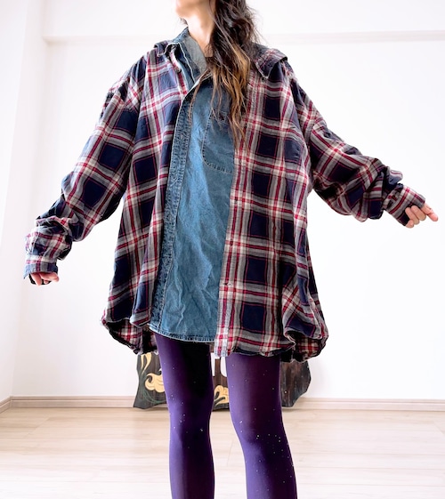 再販！　2-way flannel shirt