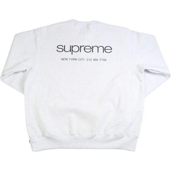 Supreme Nyc Crewneck シュプリーム　NYC クルーネック