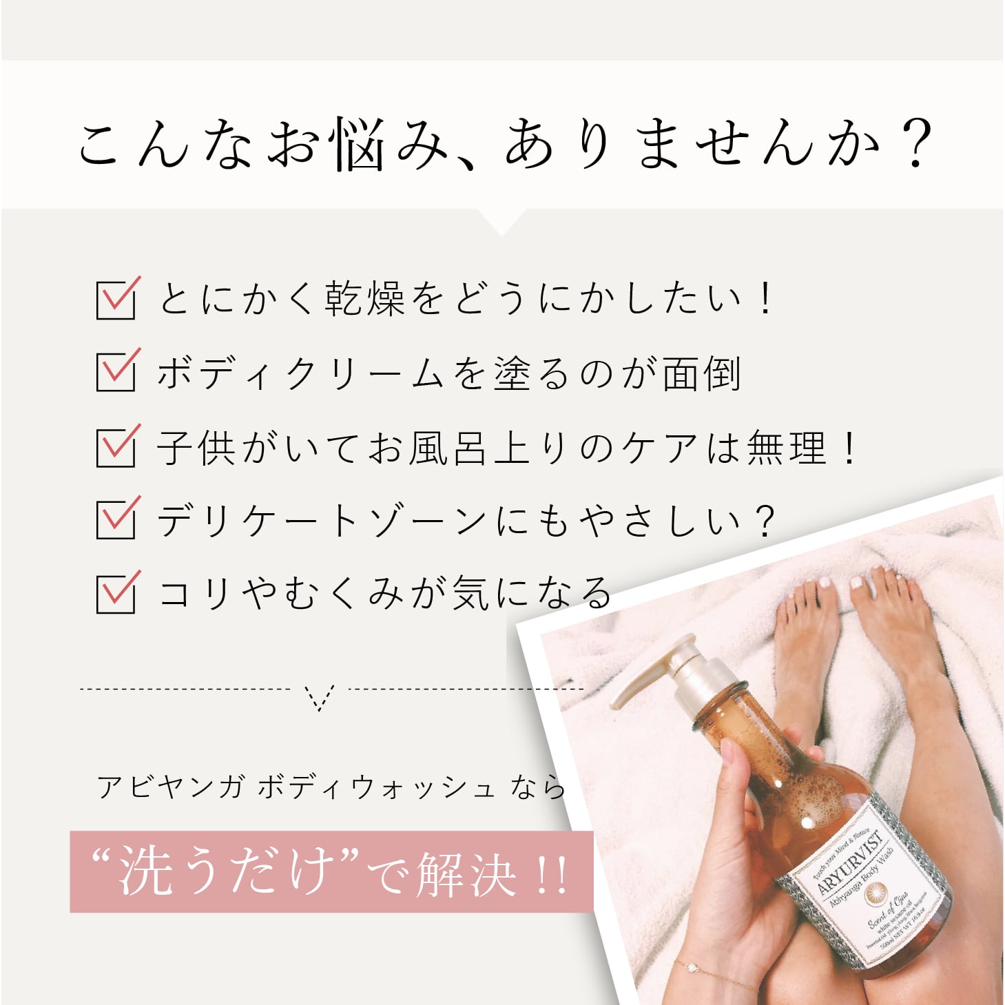 ﾘﾆｭｰｱﾙ 】アビヤンガ ボディウォッシュ Total Body Cleanse 500ml