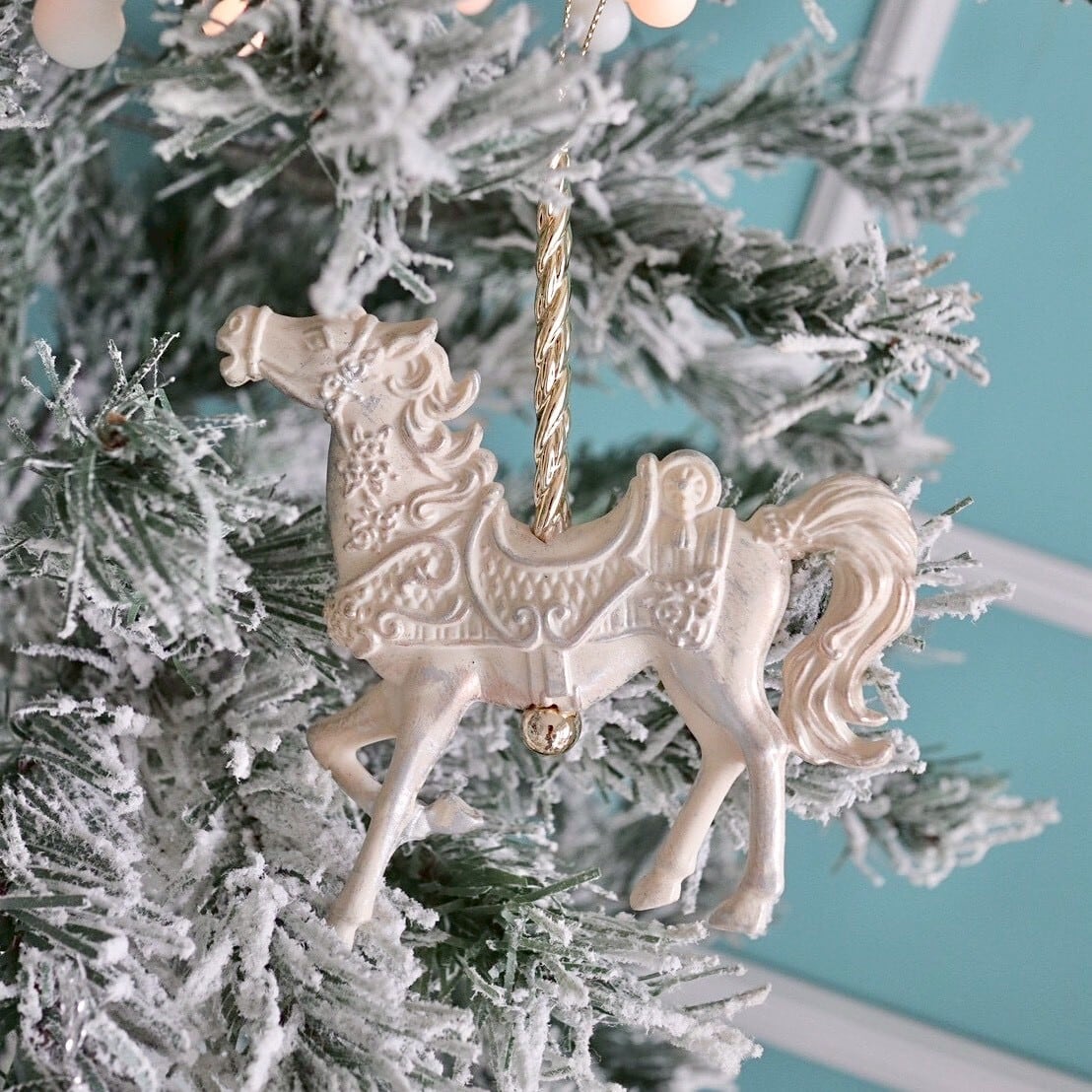 Carousel horse ornament / カルーセルホースオーナメント | BONNE CHANCE