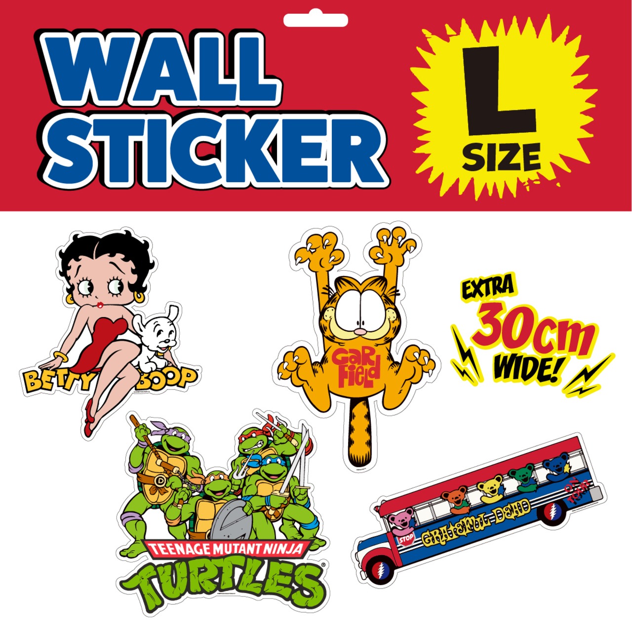 さらにBIGサイズで存在感抜群！ウォールステッカー（L）