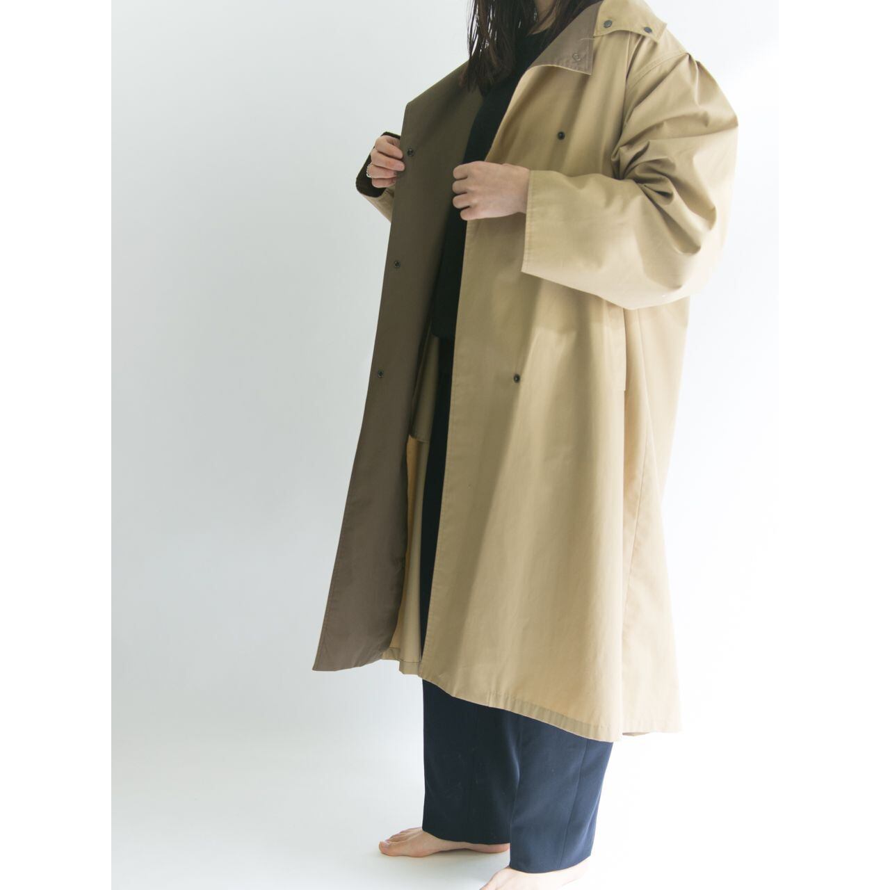 【Sanyo】Made in Japan 90’s trench coat（サンヨー トレンチコート ロングアウター）1d